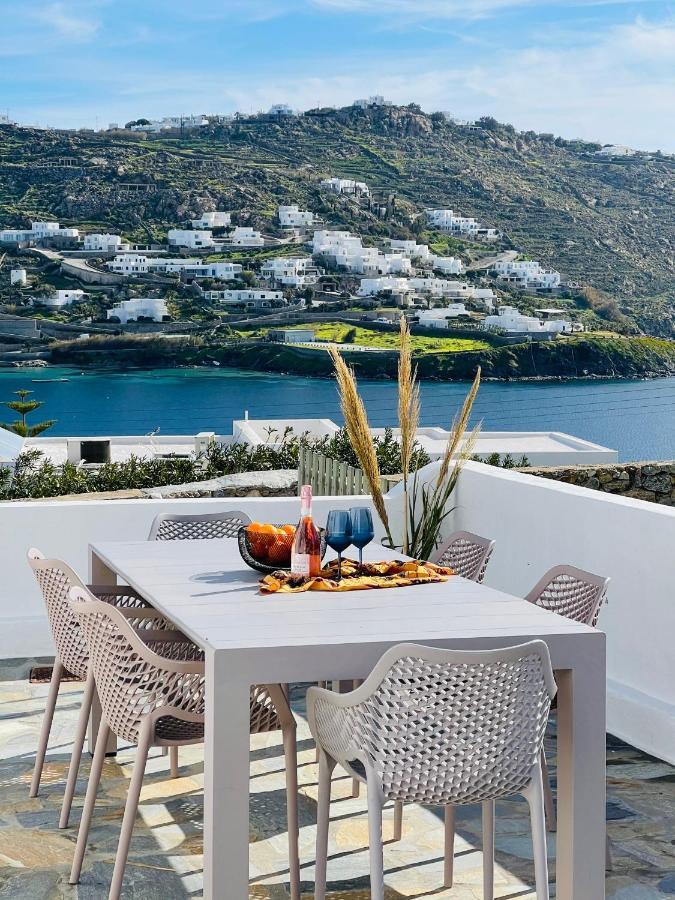 Villa Modern Cycladic Sea View House Ornos  Exterior foto